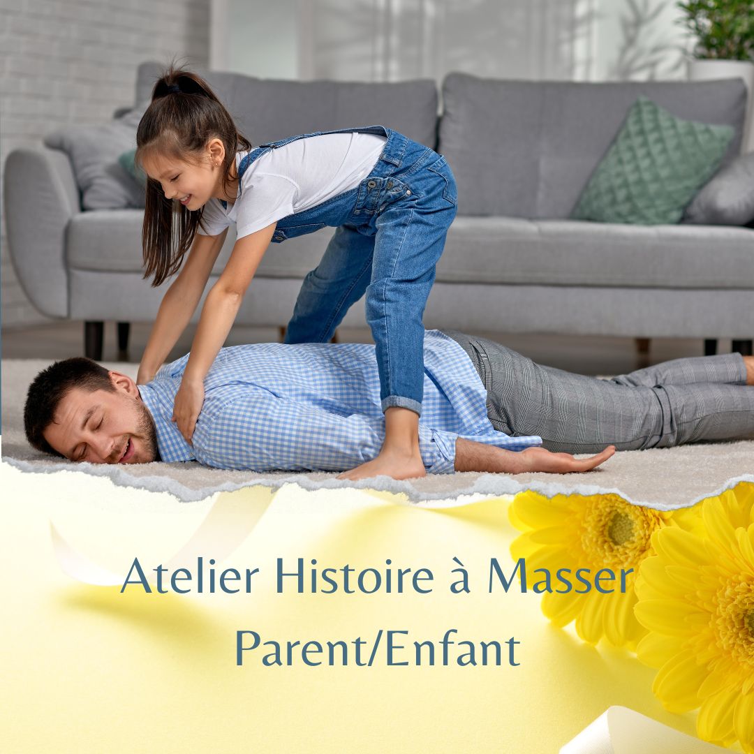 Atelier Massage Et Relaxation Parent Enfant Histoire Masser Colore